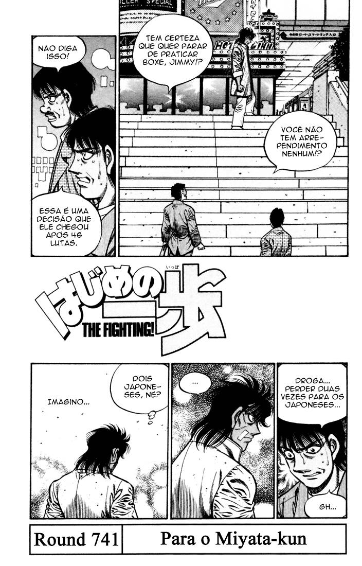 Hajime no Ippo 741 página 1