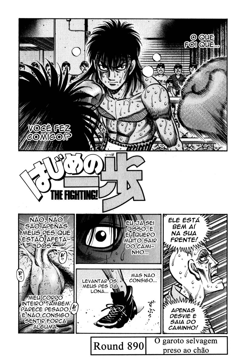 Hajime no Ippo 890 página 1