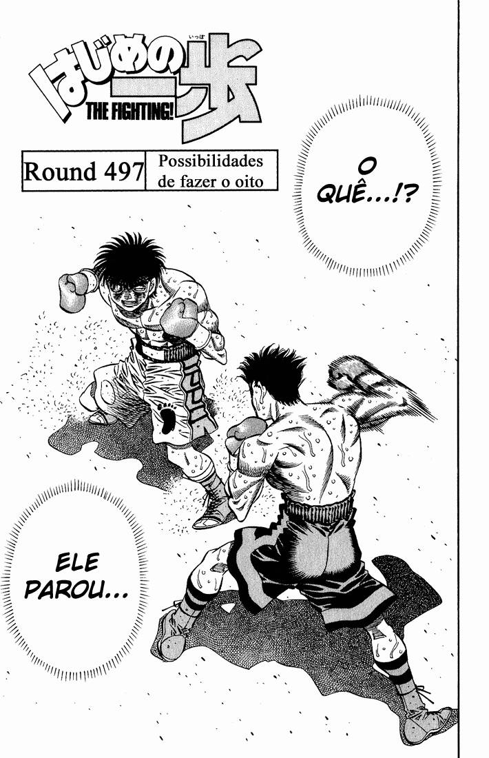 Hajime no Ippo 497 página 1