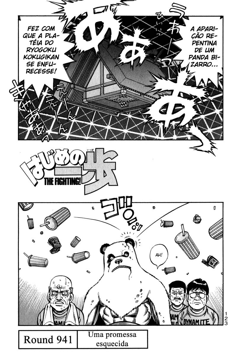 Hajime no Ippo 941 página 1