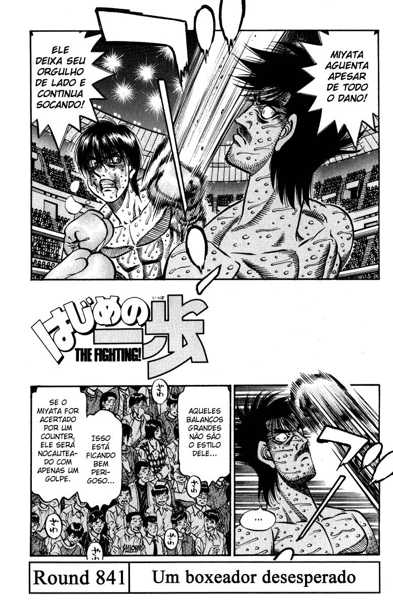 Hajime no Ippo 841 página 1