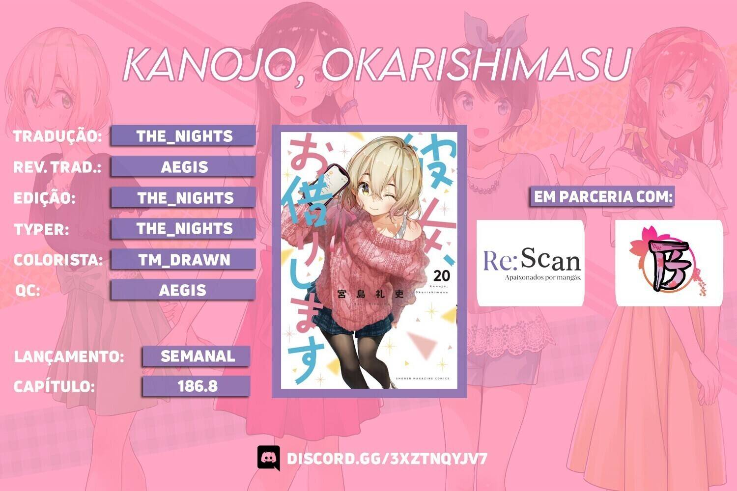 Kanojo, Okarishimasu 187 página 1