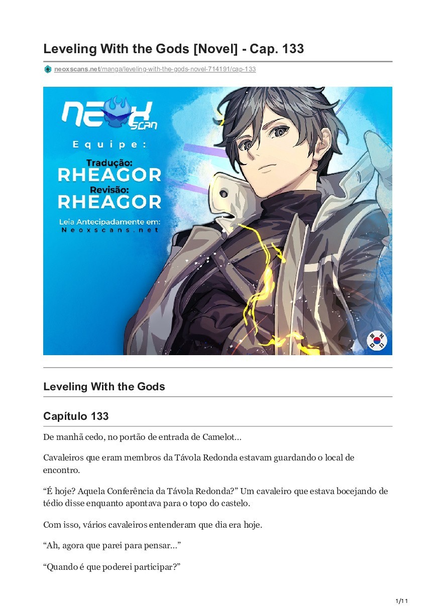 Leveling With The Gods (Novel) 133 página 1