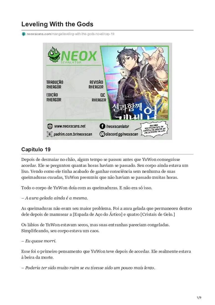 Leveling With The Gods (Novel) 19 página 1