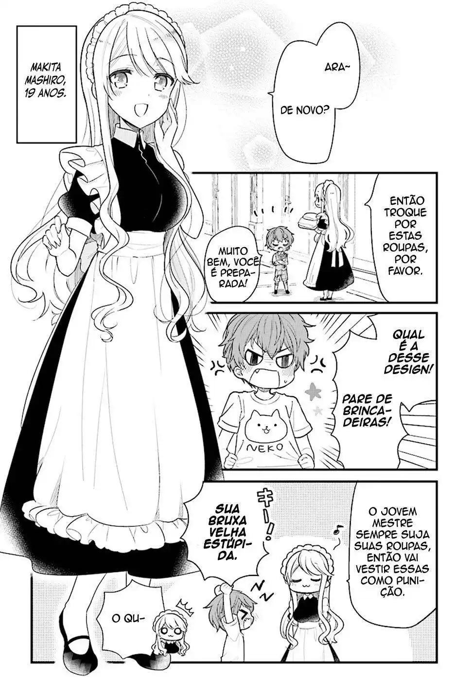 Tekitou na Maid no Oneesan to Erasou de Ichizu na Bocchan 1 página 6