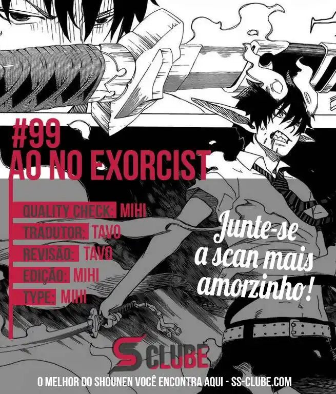 Ao no Exorcist 99 página 1