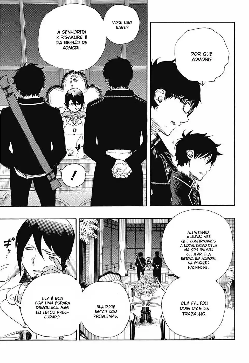 Ao no Exorcist 74 página 4