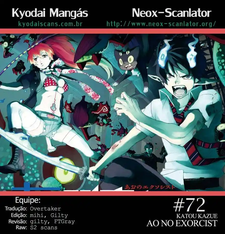 Ao no Exorcist 72 página 1