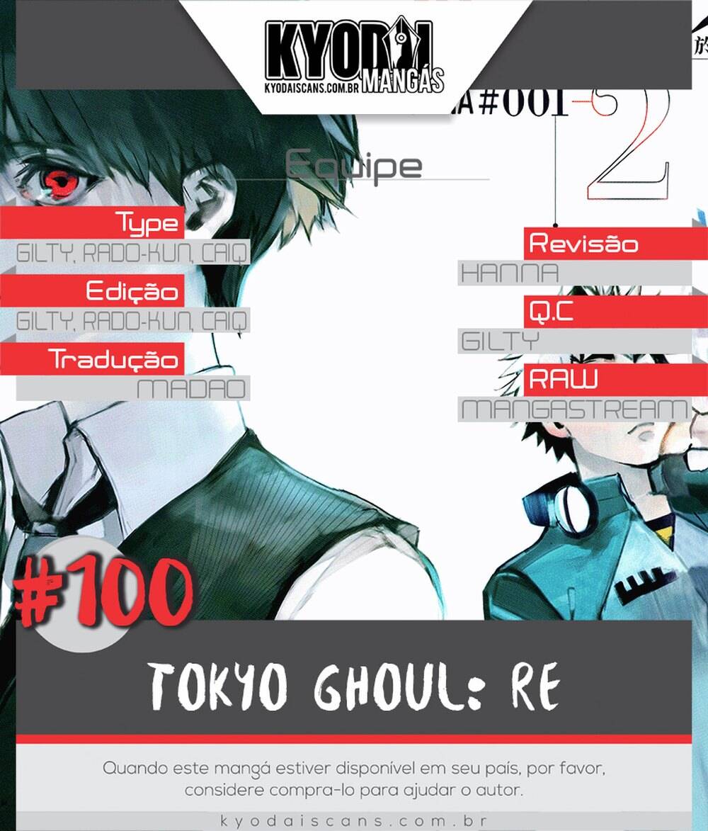 Tokyo Ghoul:Re 100 página 1