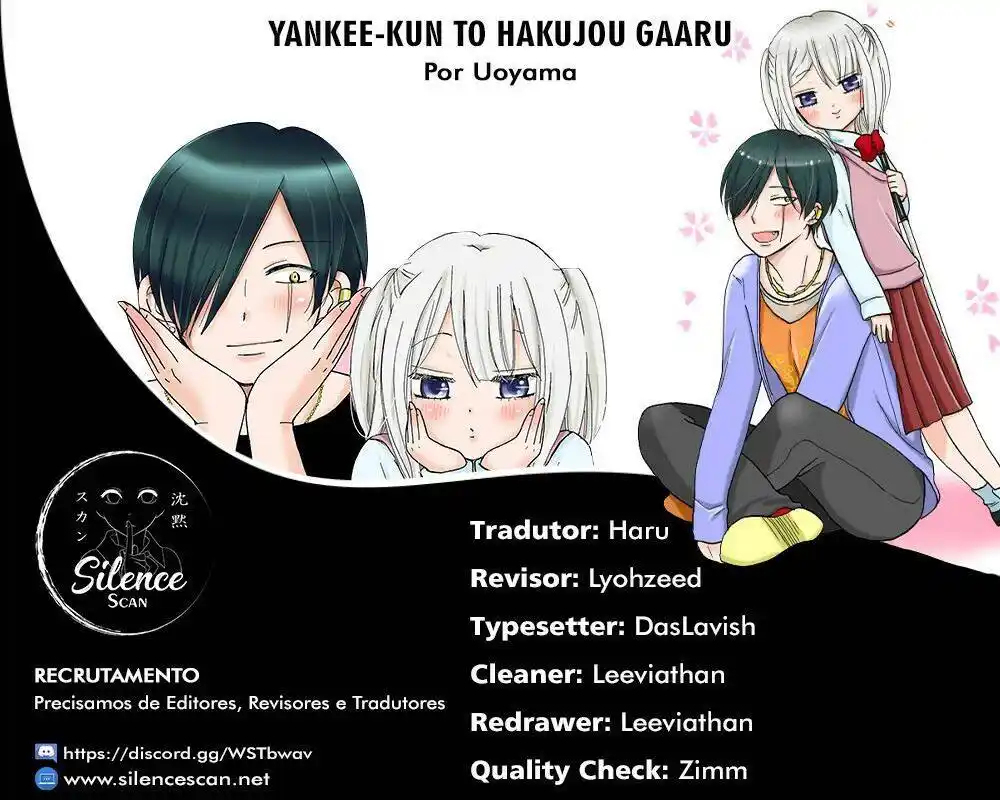 Yankee-kun to Hakujou Girl 44 página 1